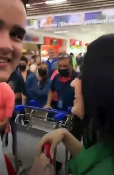 Así fue el romántico reencuentro entre Roxanna Somoza y Joan