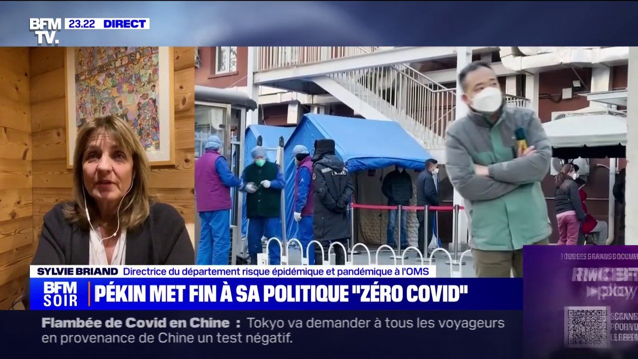 Covid en Chine: "On s'attend à avoir une explosion de cas plus rapide", affirme Sylvie Briand (OMS)
