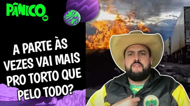 BADERNA POPULAR LEVA PROTESTOS DOS CAMINHONEIROS DA RAIA DEMOCRÁTICA PRA ATIVISTA_ Zé Trovão comenta