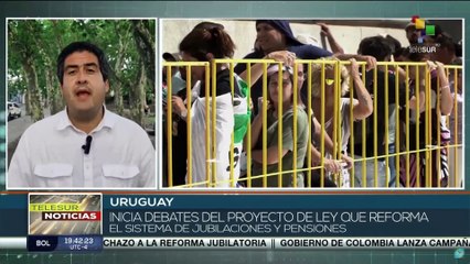 Video herunterladen: Trabajadores uruguayos señalaron que enfrentarán la reforma del régimen de jubilaciones y pensiones