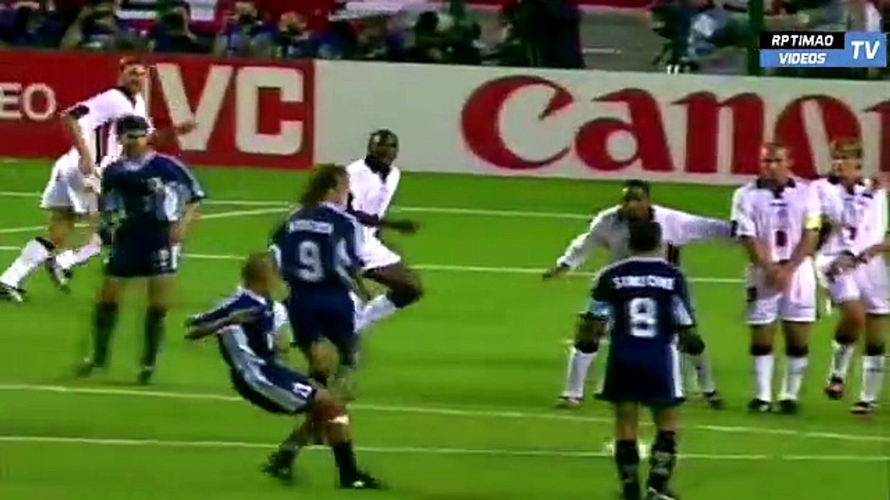 Argentina 2 (4) x (3) 2 England ● 1998 World Cup Extended Goals & Highlights + Penalties