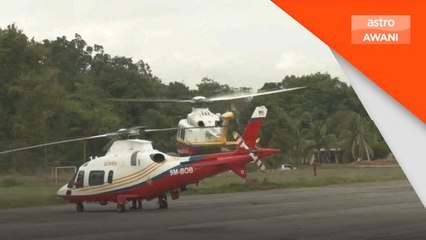 Penghantaran Bekalan | Unit udara JBPM gerakkan tiga lagi unit helikopter