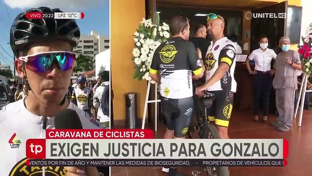 Amistades despidieron al ciclista Gonzalo Frías con una caravana