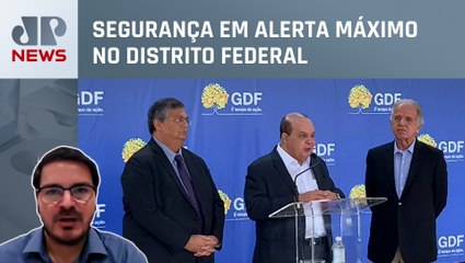 Ibaneis: “Suspeito de ajudar a montar explosivo fugiu do DF”