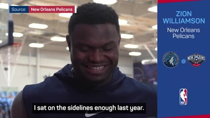 Zion sick of the sidelines and targets Timberwolves return