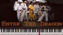 Bruce Lee's Enter The Dragon Amazing Piano Cover