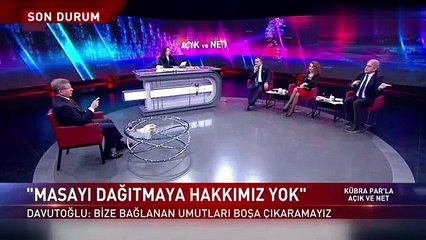 Davutoğlu'nun Bahçeli hakkındaki sözleri kriz çıkardı