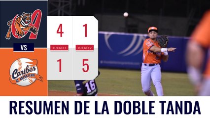 Resumen Tigres vs Caribes 27-dic