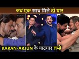 Best Moments Of Salman Khan and ShahRukh At Various Occation Hug, Kisses, Fun