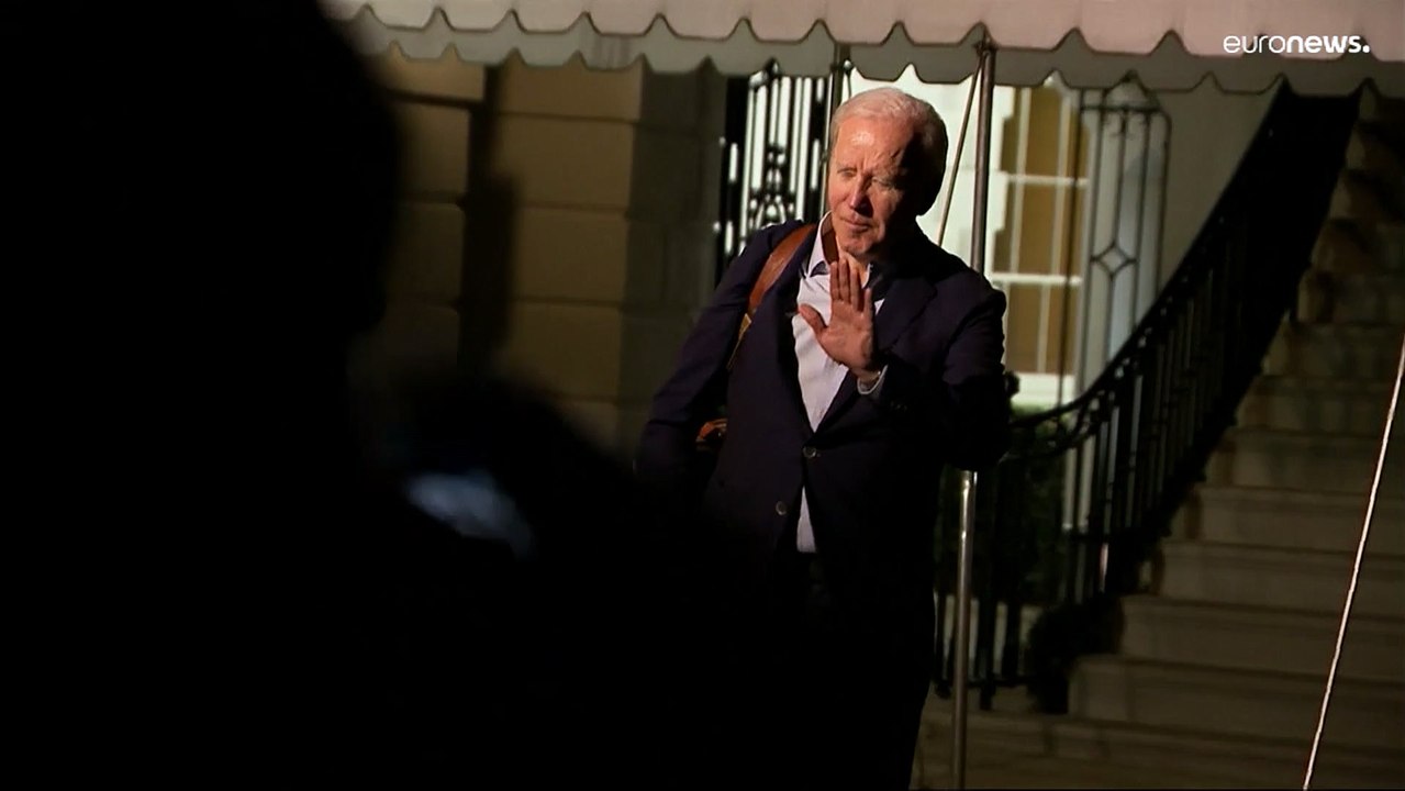 US-Präsident im Urlaub: Biden verabschiedet sich nach Santa Cruz