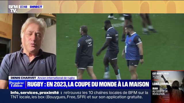 Coupe du monde de rugby: Denis Charvet estime que l'équipe de France est plus préparé qu'avant