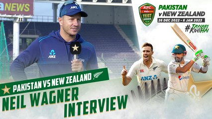 Neil Wagner Interview | Pakistan vs New Zealand | 1st Test Day 3 | PCB | MZ2L
