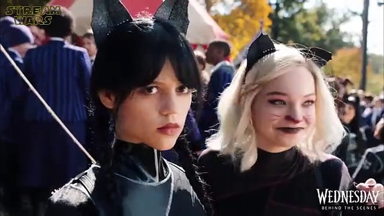 Making Of WEDNESDAY Part 3 - Best Of Behind The Scenes With Jenna Ortega  Creating Sets & Costumes