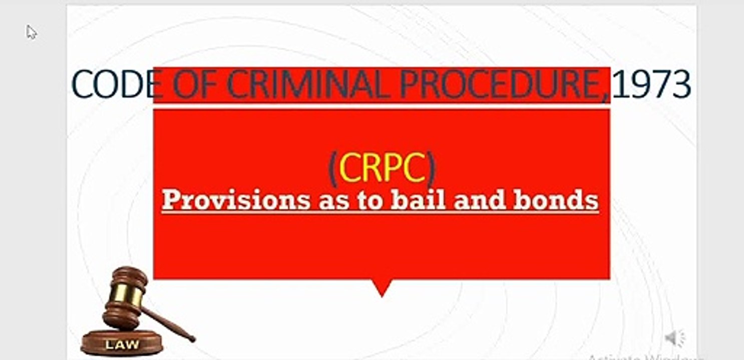 जमानत क्या है_ सीआरपीसी की धारा 436 _ जमानत के लिए प्रक्रिया _ Learn Legal Studies