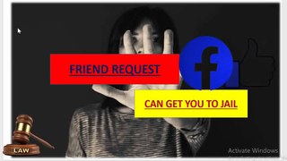 Sending a friend request to a woman on Facebook is a crime _ What is Offence Of Stalking