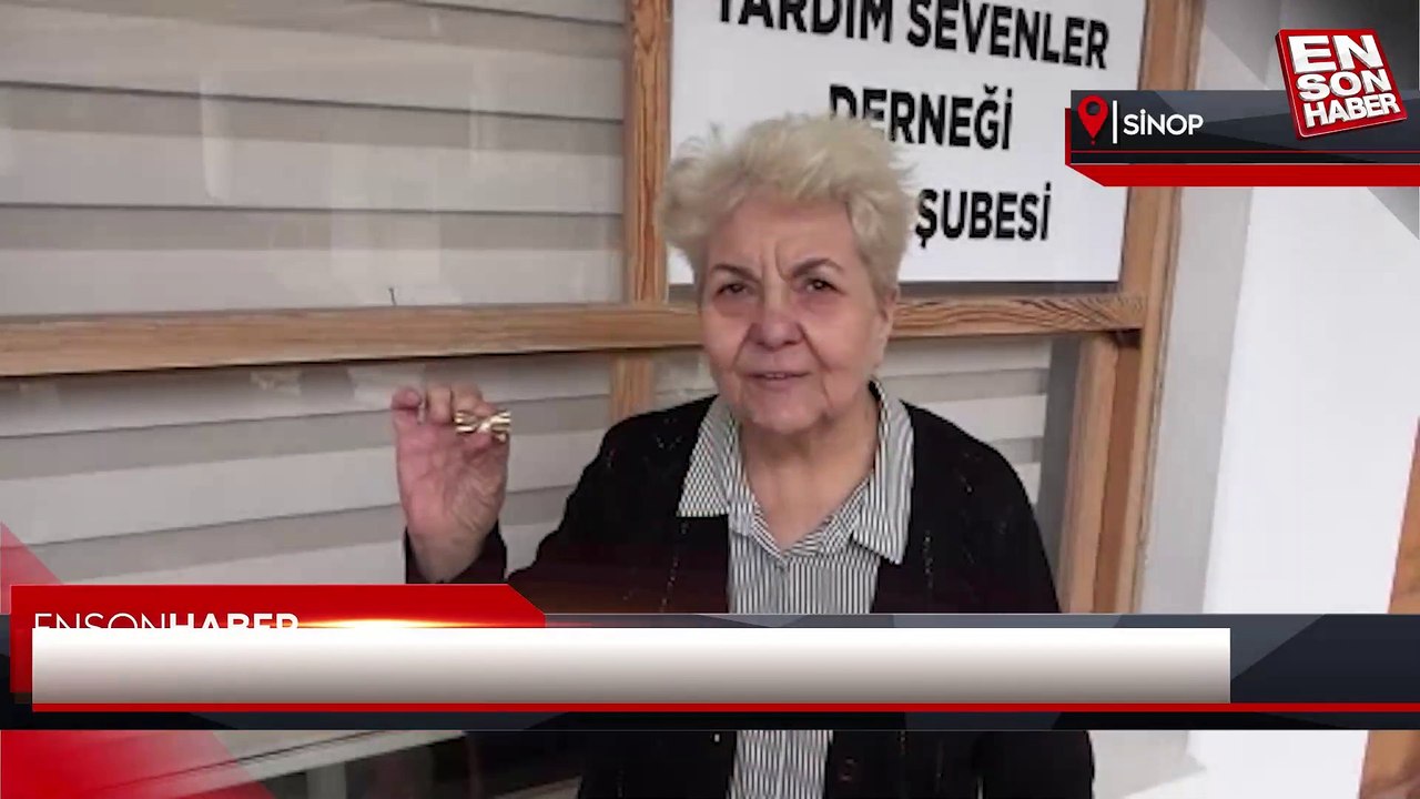 Sinop'ta yaşayan kadın 50 yıldır dernek başkanlığı yapıyor