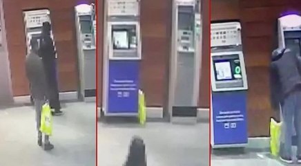 Beylikdüzü'nde ATM yanında unutulan çeyiz parasını böyle aldı