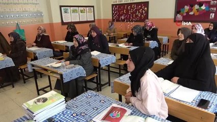 Van'da okuma yazma kursu kadınlara umut oldu
