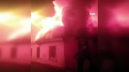 Bursa’da korku dolu dakikalar! Alev alev yandı