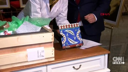 2022'de 1120 kültür varlığı ana vatanına döndü