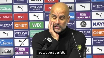 17e j. - Guardiola sur la forme de Haaland : "Tout est parfait"