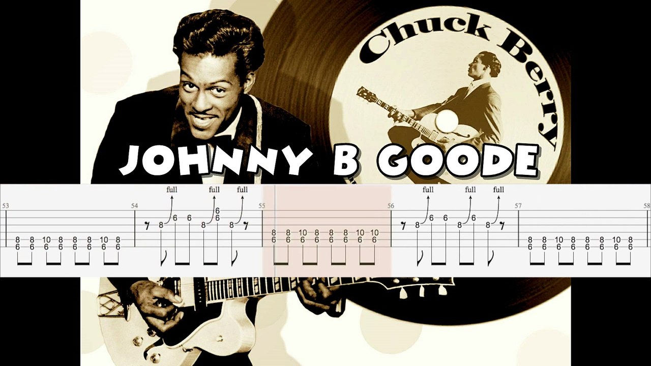 Chuck Berry Johnny B. Goode Complete Guitar Lesson – FIHIDU