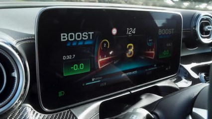 Mercedes-AMG C 63 S E PERFORMANCE Boost strategy