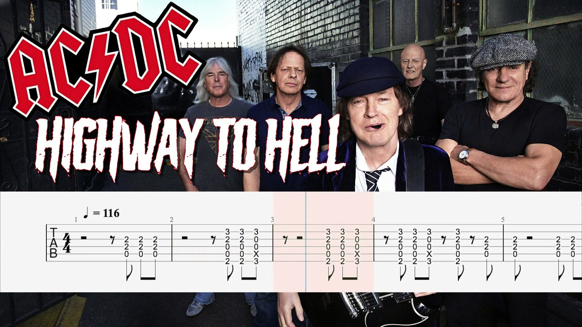 Highway To Hell Guitar Chords