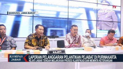 Kejati Jabar Dalami Laporan Pelanggaran Pelantikan Pejabat