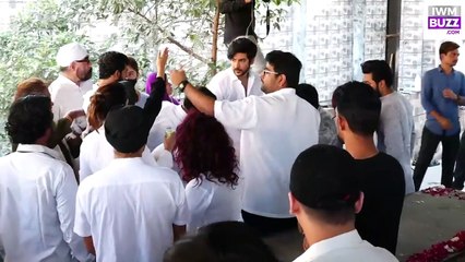 Heartbreaking_ Falak, Shafaq Naaz, Avneet Kaur, Siddharth Nigam & Others At Tunisha Sharma's Funeral