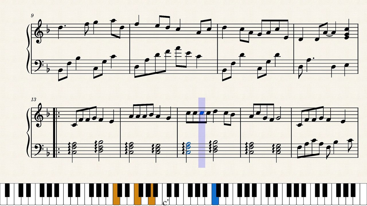 Joe Hisaishi 첫사랑(First Love) - 히사이시 조 (sheet music)