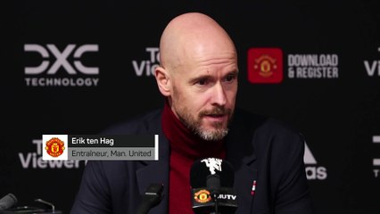 Ten Hag : "Une fois de plus, Varane a été très important pour notre équipe"