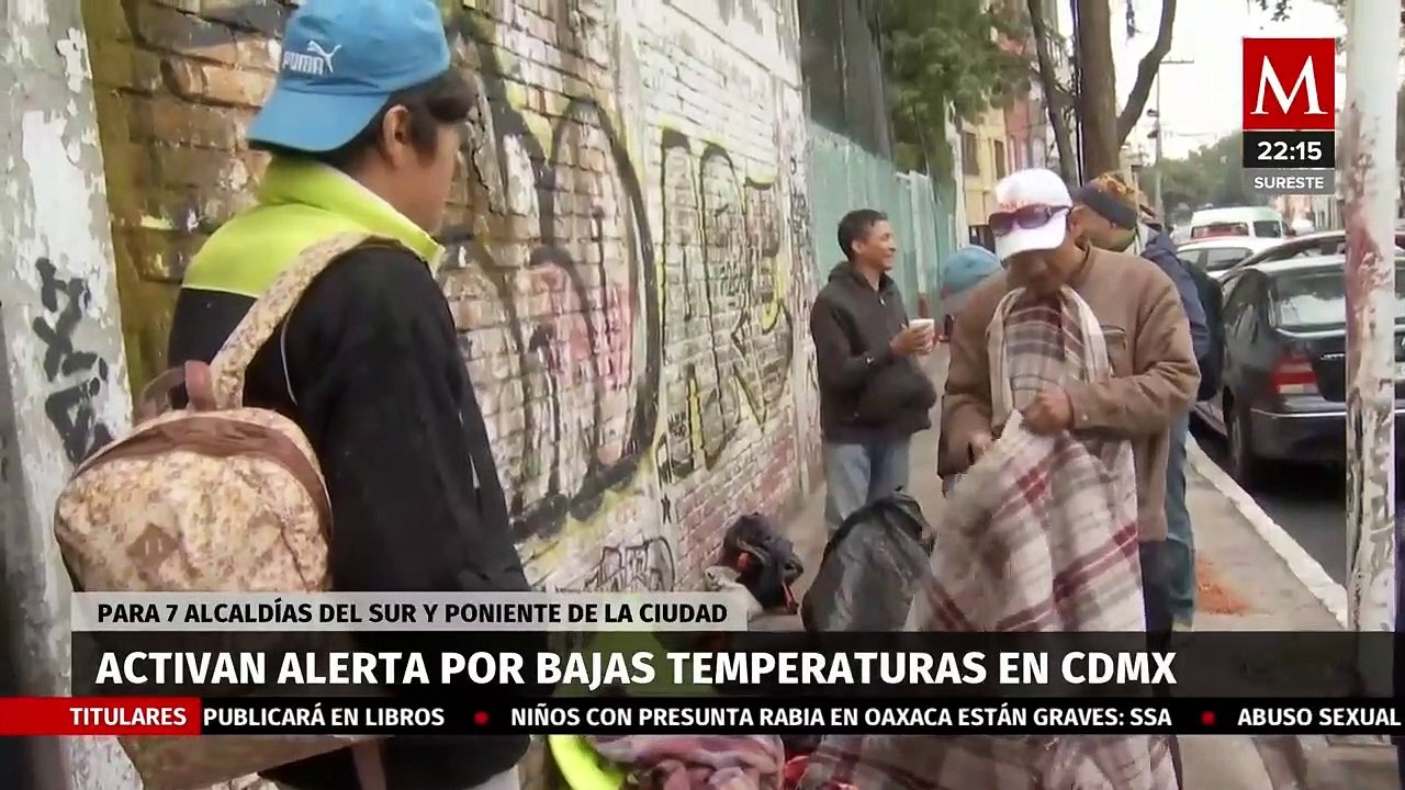 CdMx activa alerta por bajas temperaturas en siete alcaldías; conoce cómo cuidarte del frío