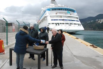 AMASRA'YA KRUVAZİYERLE 5 AYDA 5 BİN 183 TURİST