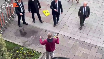 İmamoğlu ile görüşmek istedi, kendini yakmaya çalıştı