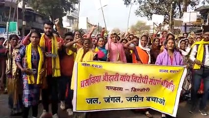 बांध निरस्त कराने पेसा एक्ट का सहारा लिया, ग्राम सभा में पारित किया प्रस्ताव