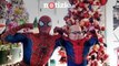 Spider-Man regala un sorriso ai bambini a Natale