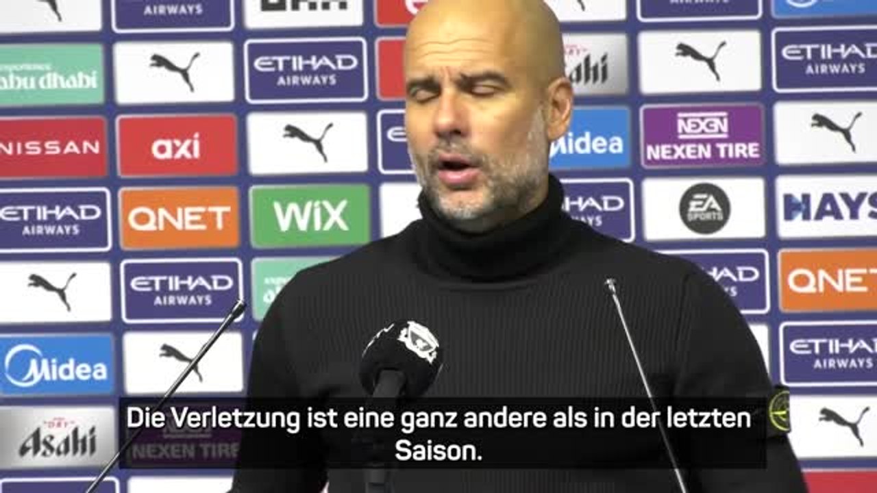 Guardiola gibt Update zur Haaland-Verletzung