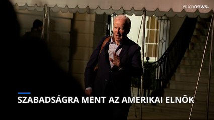 Vakációzni indult az amerikai elnök