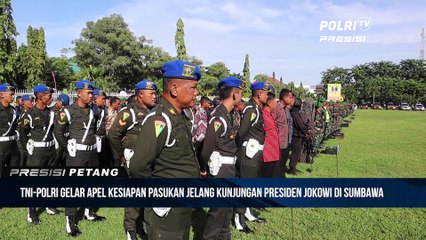 Jelang Kunjungan Presiden RI, TNI-Polri Gelar Pengecekan Kesiapan Pasukan