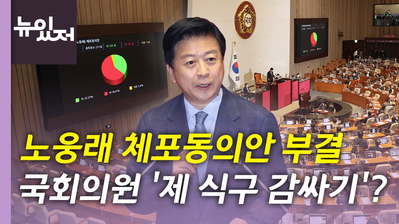[뉴있저] 노웅래 체포동의안 '부결'...국방위, 北무인기 현안보고 / YTN