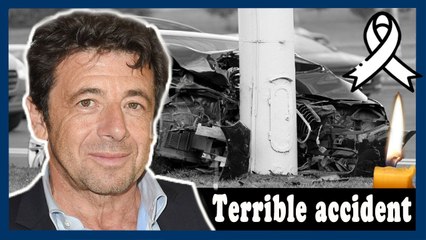  Grand choc__ Un terrible accident est arrivé à l'auteur-compositeur-interprète Patrick Bruel__