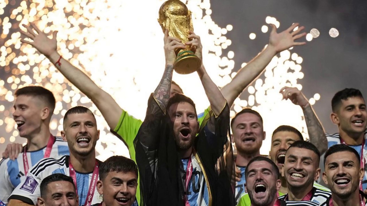 CHAMPION!! Argentina Finally Lifts World Cup Trophy | FIFA World Cup Qatar 2022
