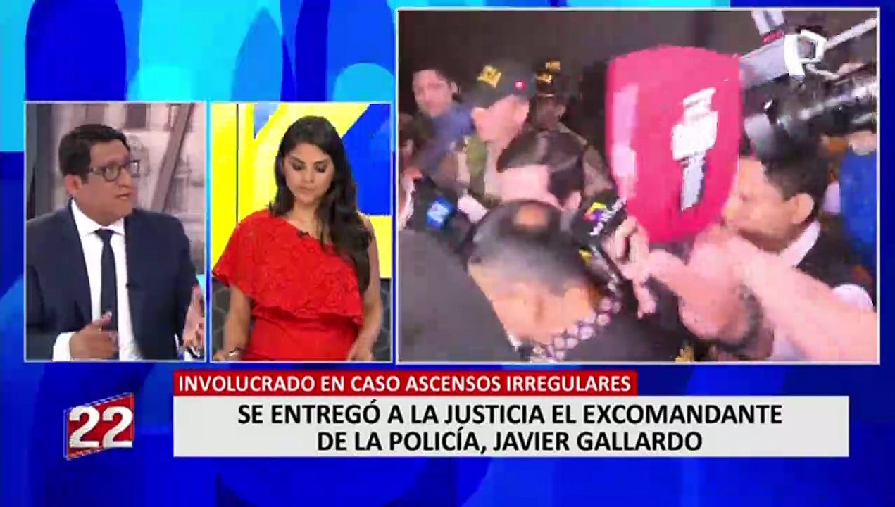 Héctor Ventura: "Se ha podido evidenciar que se ponían tarifas para los ascensos en la PNP"