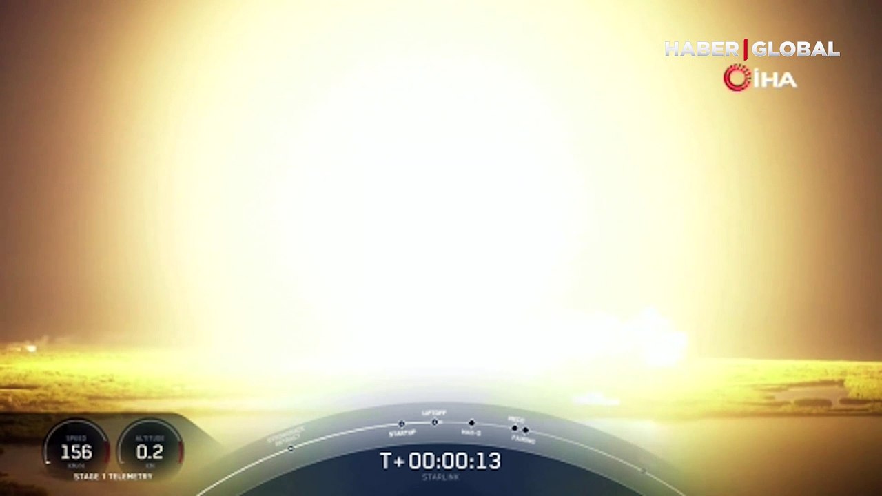 SpaceX, 54 Starlink uydusunu daha yörüngeye gönderdi