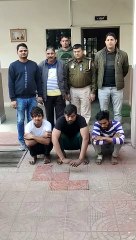 लाखों रुपए के सोने चांदी के जेवर चुराए,  सरगना सहित बदमाश गिरफ्तार