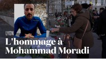 L'hommage à Mohammad Moradi, l'Iranien qui s'est suicidé à Lyon