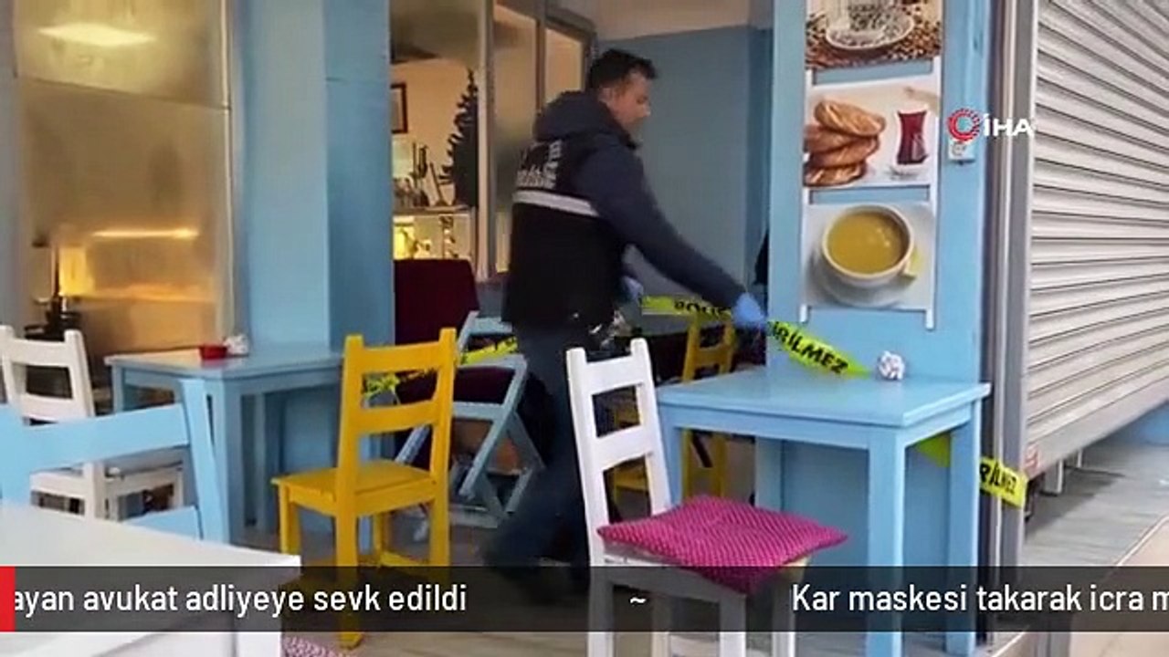 Kar maskesi takarak icra memurunu silahla yaralayan avukat adliyeye sevk edildi