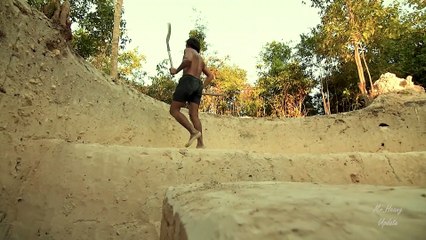 How To Build House, Swimming Pool,  Circle Underground In 79 Days