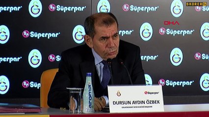 Galatasaray Başkanı Dursun Özbek'ten transfer açıklaması